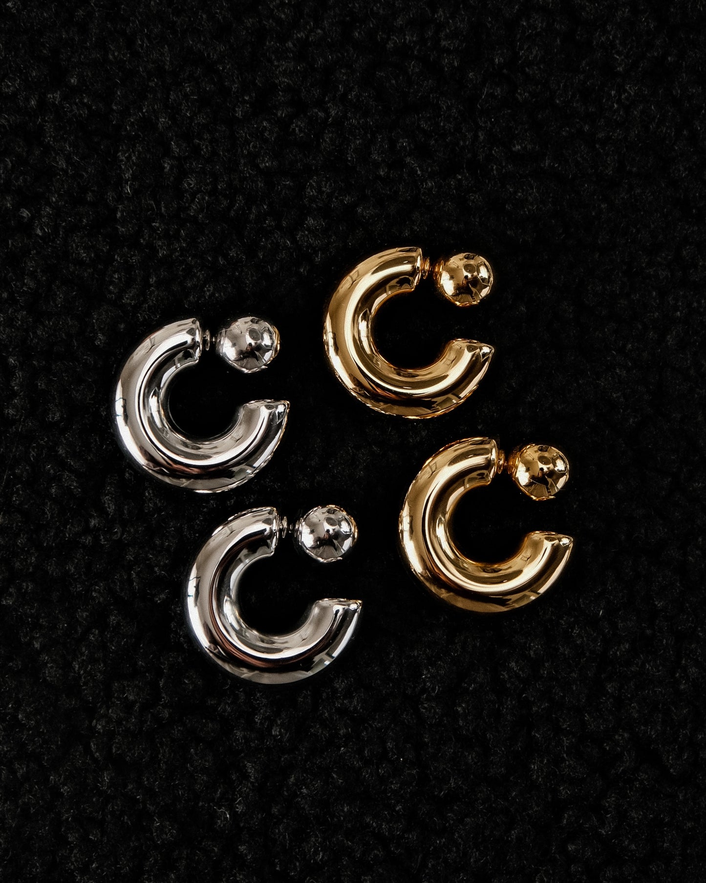 Maroon Earrings